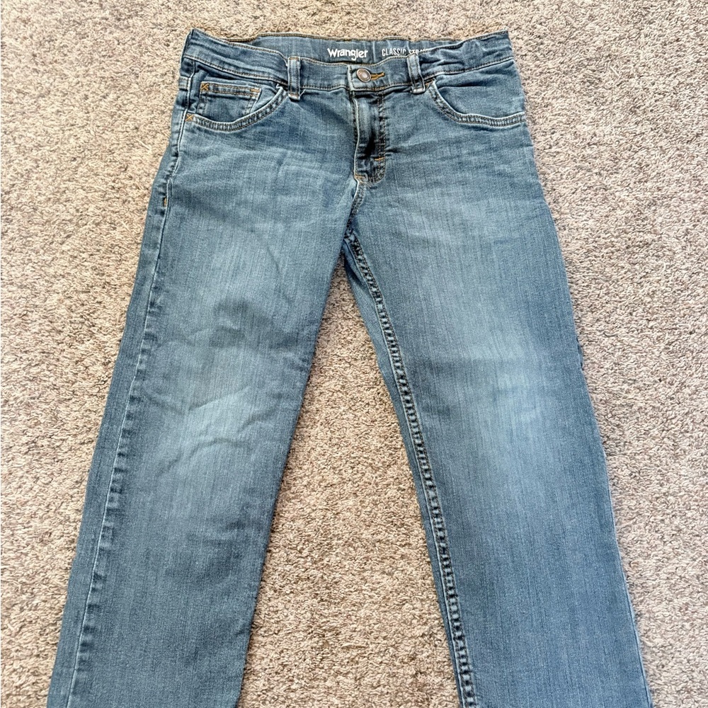 Wrangler boys classic Blue Straight Leg Jeans